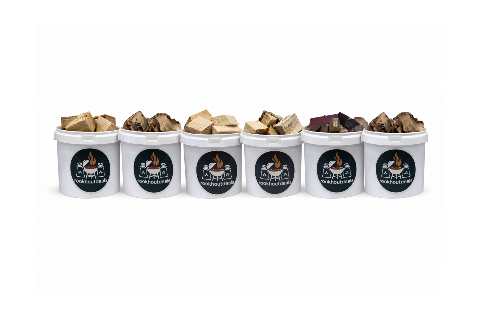 Räucherchunks Tasting Box - Favorites Edition - 6x1 kg