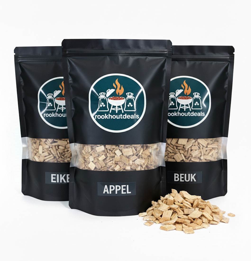 Räucherspäne Probierpaket - 3 Sorten - 3x600 g