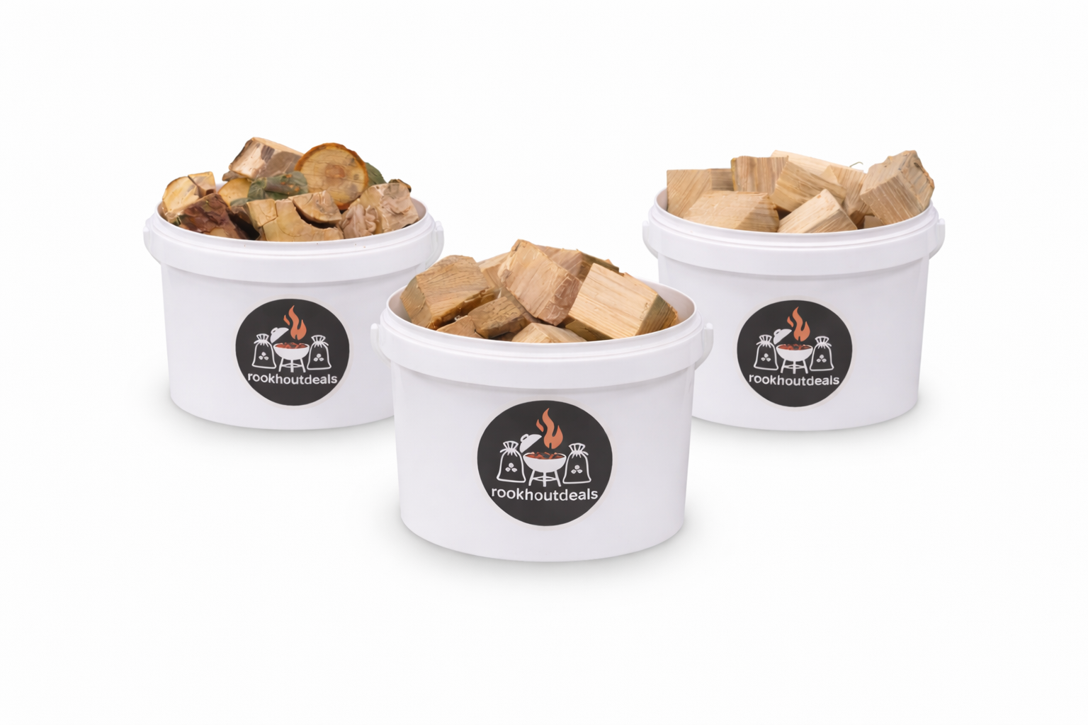 Räucherchunks Tasting Box Fruity Edition - Apfelholz, Kirschholz & Ahornholz